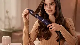 Фен-щітка Philips 3000 Series 800 Вт фіолетова (BHA305/00) - мініатюра 7