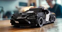 Конструктор Nifeliz Поліцейський автомобіль Chevrolet Corvette Florida Highway Patrol (NF10288) - мініатюра 8