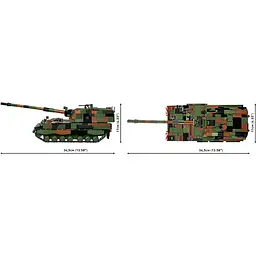 Конструктор Cobi САУ PzH 2000 1006 деталей (COBI-2628) - мініатюра 6