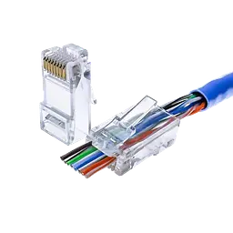 Конектор наскрізний GreenVision RJ45 Cat.5E 100 шт - мініатюра 3
