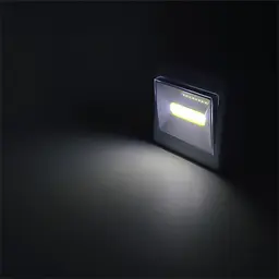 LED світильник магнітний зі скотчем, живлення від батарей ААА білий - мініатюра 2