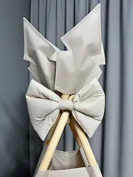 Дитячий вігвам Бежевий 3 зі стьобаним килимком Повний комплект 0065 - мініатюра 8