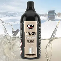 Антигель для дизельного палива K2 TURBO DFA-39 1 л (1000 літрів) ET301 (K20235)