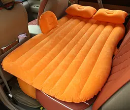 Надувний автомобільний матрац на заднє сидіння з подушками Car mattress