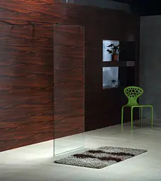 Душова стінка Volle Walk-In 100x190 18-08-100, прозорий - мініатюра 8