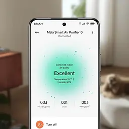 Очищувач повітря MiJia Smart Air Purifier 6 (BHR08MZEU) [168411] - мініатюра 12