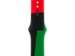 Ремінець Apple Black Unity Sport Band (MJ4W3) для Watch 42/44mm
