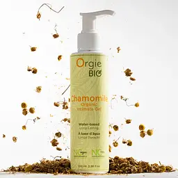 Лубрикант на водній основі Orgie – Bio Chamomile Organic Intimate Gel (100 мл), екстракт ромашки - мініатюра 4