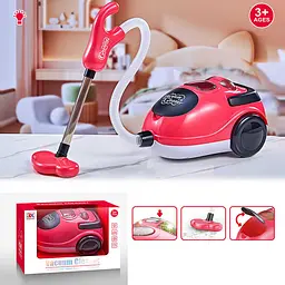 Ігровий пилосос A-Toys з відсіком для сміття, підсвічуванням, шлангом і знімними насадками 8614A - мініатюра 2