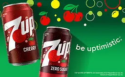 Газований напій 7UP Cherry Flavored Soda 355 мл - мініатюра 4