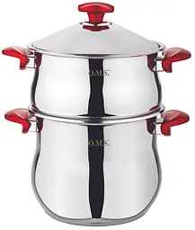 Каструля-пароварка для кускусу O.M.S. Collection 6040 22х19 см 7,7 л