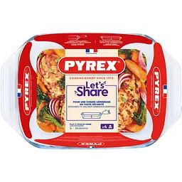 Форма Pyrex прямокутна 31х20х6 см 2 л (407B000/8446) - мініатюра 4