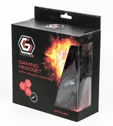 Навушники ігрові Gembird GHS-04 Black з мікрофоном - мініатюра 3