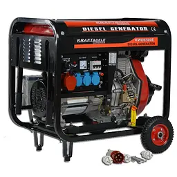 Дизельний генератор Kraft&Dele KWD-6500E (KD-120)