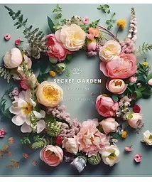 Зошит загальний Школярик Secret garden у лінію 48 аркушів 10 шт. (048-3426L) - мініатюра 2