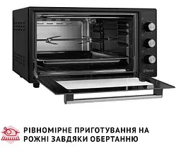 Електрична піч Perfelli Mirage 48 Black - мініатюра 14
