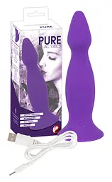 Анальна пробка з вібрацією Pure Lilac Vibes Plug Orion 589730 87778