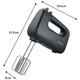 Міксер Philips Series 5000 чорний (HR3739/00) - мініатюра 2