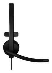 Гарнітура з вбудованим мікрофоном LOGITECH H570e Corded Mono USB Headset (Teams version) - BLACK - EMEA28-935 - USB-A - мініатюра 4