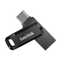 Накопичувач 64GB USB 3.1 Type-A + Type-C Ultra Dual Drive Go Чорний SanDisk teh0013409 - мініатюра 6