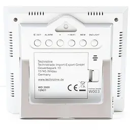 Метеостанція Technoline DirektWetter WD2000 Silver (WD2000), Сріблястий - мініатюра 6