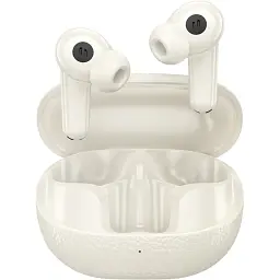 Бездротові навушники Hoco EQ23 Plus Duke 2 true wireless ANC+ENC BT headset Milky White - мініатюра 3