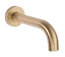 Змішувач для ванни Rea Lungo + Box прихованого монтажу brushed gold REA-B7503, Золотий - мініатюра 3