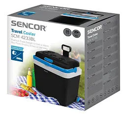 Автомобільний холодильник портативний дорожній Sencor SCM4233EUE3 12/230V 33 л - мініатюра 3