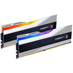 Оперативна пам'ять G.Skill 32GB (2x16GB) DDR5 6800MHz Trident Z5 RGB Silver (F5-6800J3445G16GX2-TZ5RS)