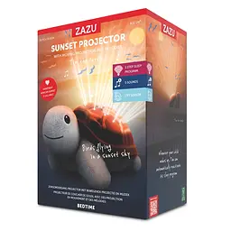 Проектор Zazu Черепаха, з рухомою проекцією та заспокійливими мелодіями (ZA-TIM-01) - мініатюра 2