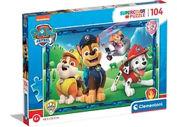 Пазл Clementoni SuperСolor: Щенячий патруль (SuperСolor - Paw Patrol Puzzle - 104 pcs.), 104 ел. (27177)