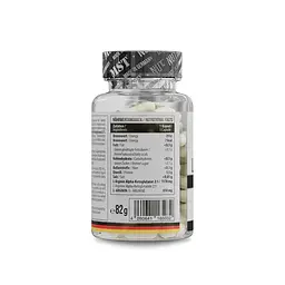 L-аргінін альфа-кетоглутарат MST Nutrition L-Arginine AKG, 60 капсул для покращення кровообігу - мініатюра 2
