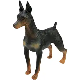 Дитяча іграшкова фігурка тварини Doberman Bambi TBS086-4