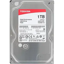 Жорсткий диск Toshiba P300 7200rpm 64MB SATA 1.0 TB (HDWD110UZSVA)