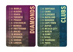 Карти гральні United States Playing Card Company Bicycle Cities of the World - мініатюра 7