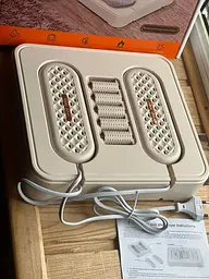 Електрична сушарка для взуття та грілка-масажер для ніг 3 в 1 XL1146, 400 Вт - мініатюра 3
