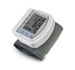 Автоматичний тонометр на зап'ястя Blood Pressure Monitor CK-102S прилад для вимірювання тиску на зап'ястя