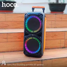 Портативна акустика Hoco DS42 PLUS Sounding BT speaker бездротова - мініатюра 4
