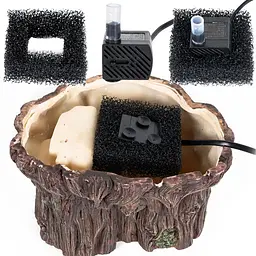 Декоративний фільтр-водоспад Repti-Zoo Turtle Filter Tree (GLB10) у формі кореня для амфібій і тераріумів до 70 літрів - мініатюра 7