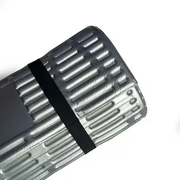 Килимок кемпінговий BaseCamp X-Line Roll Foiled Mat IXPE, 185х55х1,5 см Оливковий - мініатюра 3