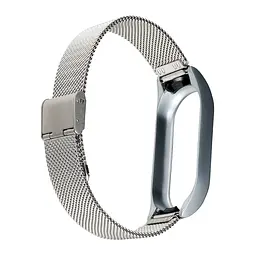 Ремінець Міланська Петля Mi Band 8 Сріблястий (01) - мініатюра 2