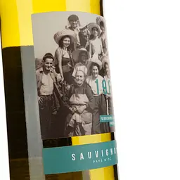 Вино Cuvee 1964 Sauvignon Blanc Pays d'Oc IGP біле сухе 0.75 л - мініатюра 3