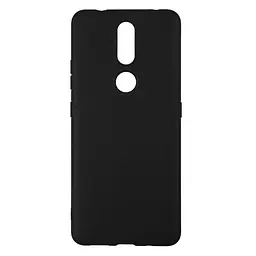Чехол-накладка для смартфона Nokia 2.4, противоударный, силиконовый, термополиуретановый (ТПУ), с защитой камеры и корпуса, черный, защита всего корпуса, ArmorStandart (ARM59524)