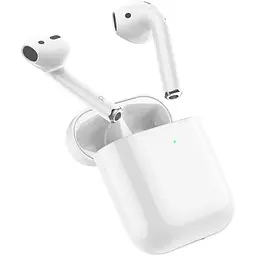 Бездротові навушники Borofone BW25 TWS Bluetooth 5.3, з мікрофоном, білі
