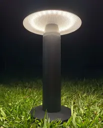 Вуличний світильник на сонячній батареї Zuma Line Carli LED 1x2W 2700K 180Lm IP44 чорний - мініатюра 3