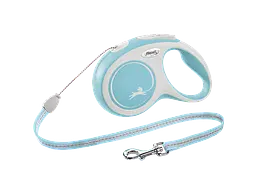 Повідець-рулетка Flexi New Comfort Long S для собак дрібних порід довгий трос 8 м до 12 кг