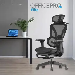 Офісне крісло OfficePro OC950B Black (OC950B) - миниатюра 9