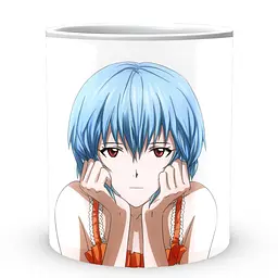 Кухоль GeekLand Evangelion Євангеліон Рей EVA 002.10 330 мл білий - мініатюра 2