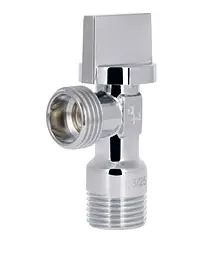 Кран приладовий Thermo Alliance Base Арко 1/2" ЗЗ хром, кутовий латунний SD185W1515