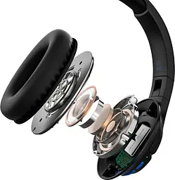 Навушники Belkin Over-Ear Soundform Inspire Wireless (AUD006BTBLK) - мініатюра 10